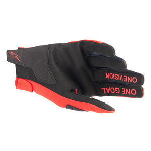 Alpinestars Radar Adult MX Gloves - Mars Red/Silver