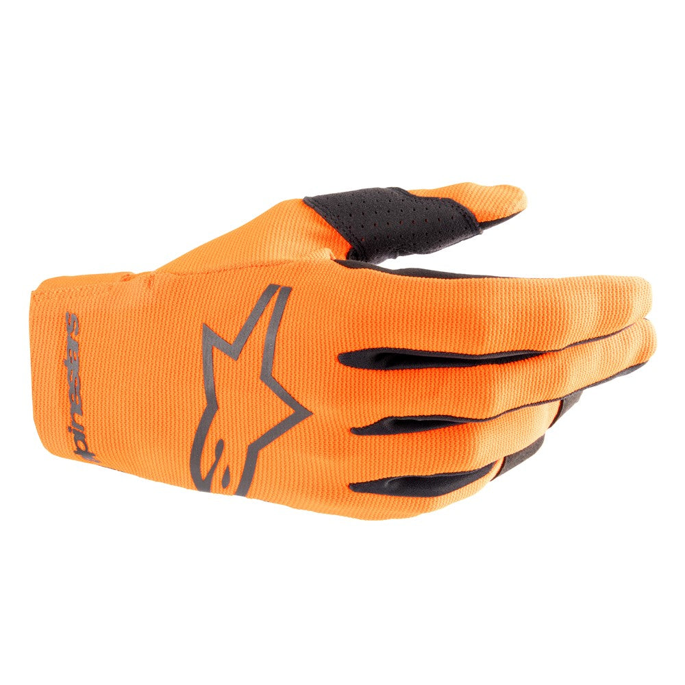 Alpinestars Radar Adult MX Gloves - Hot Orange/Black