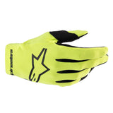 Alpinestars Radar Adult MX Gloves - Yellow Fluoro