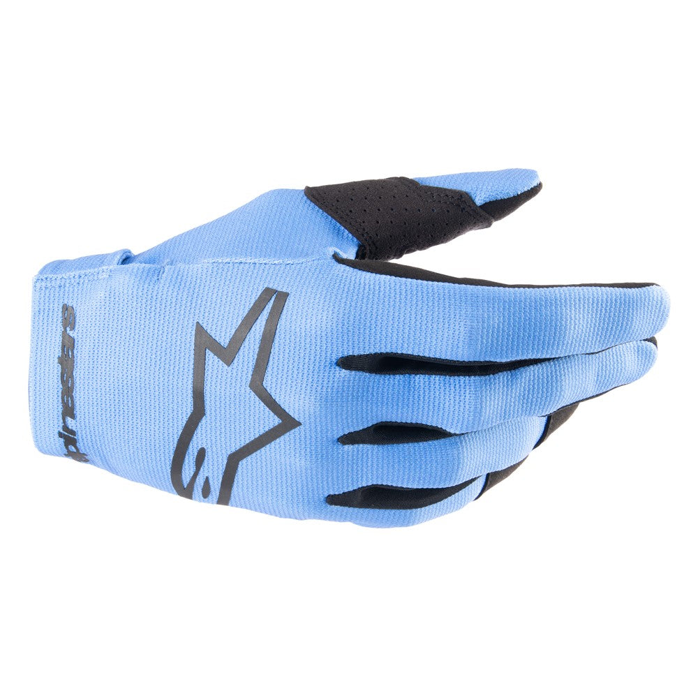 Alpinestars Radar Adult MX Gloves - Light Blue/Black