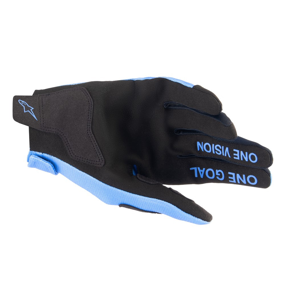 Alpinestars Radar Adult MX Gloves - Light Blue/Black