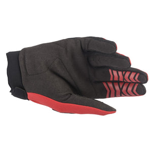 Alpinestars Youth Full Bore Gloves Bright Red/Black