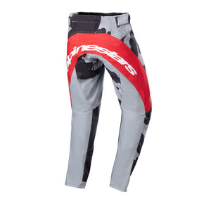 Alpinestars Youth Racer Tactical MX Pants - Cast Gray Camo/Mars Red