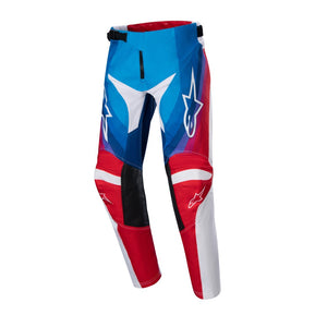 Alpinestars Youth Racer MX Pants - Pneuma Blue/Red/White