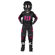 Load image into Gallery viewer, Fly : Youth 18&quot; : F-16 MX Pants : Black/Pink : 2023