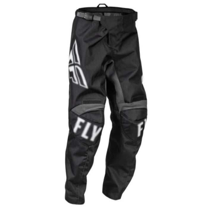 Fly : Youth 18" : F-16 MX Pants : Black/White : 2023