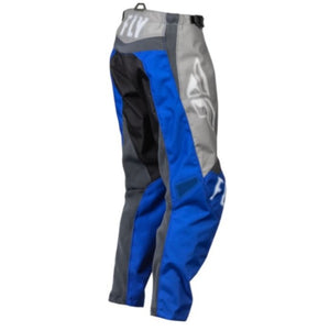 Fly : Youth 18" : F-16 MX Pants : Grey/Blue : 2023