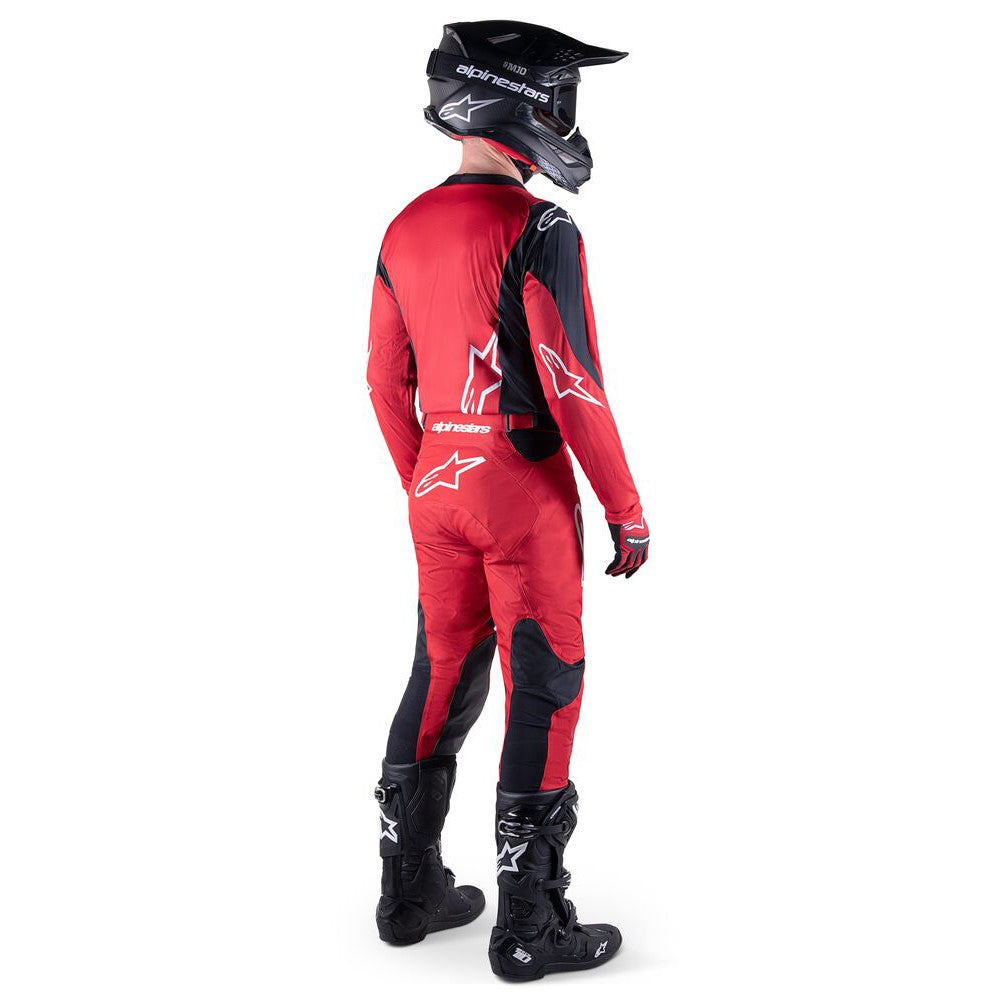 Alpinestars Racer Hoen Adult MX Jersey - Mars Red/Black
