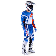 Load image into Gallery viewer, Alpinestars Racer Semi Adult MX Jersey - Blue/Hot Orange