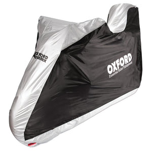 Oxford Aquatex Motorcycle Cover With Top Box - Scooter Small