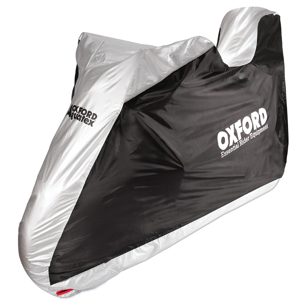 Oxford Aquatex Motorcycle Cover With Top Box - Medium