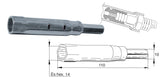 Buzzetti Plug Spanner - 14 mm x 110 long