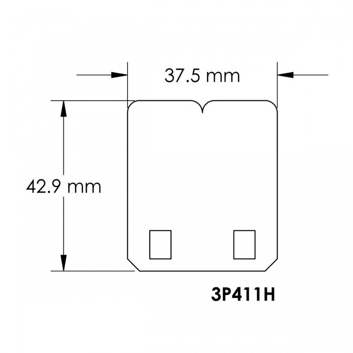 VForce 3 Replacement Reed Set - Kawasaki KX80 KX85 - 3P411H