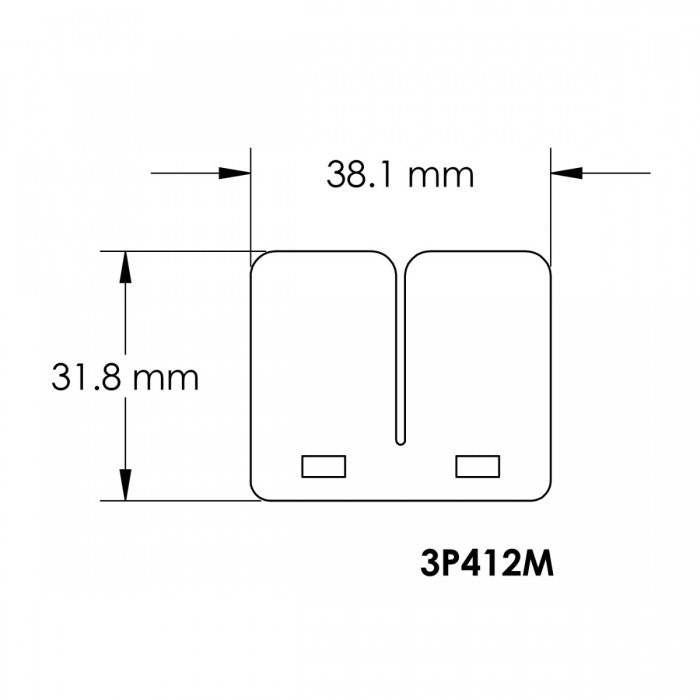 VForce 3 Replacement Reed Set -  KTM 50SX 02-08 - 3P412M