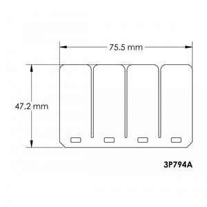 VForce 3 Replacement Reed Set - Kawasaki Polaris - 3P794A