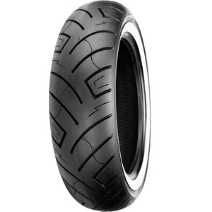 Shinko 180/70-15 SR777 Rear Cruiser Tyre White Wall - 82H TL Bias