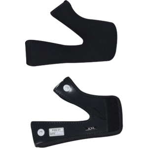 Fox Adult V1 Cheek Pads Black