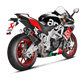 Akrapovic Slip On Carbon Muffler - Aprilia RSV4 2015-16
