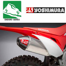 Load image into Gallery viewer, YM-224502D320 - Yoshimura RS-4 Enduro Series stainless/aluminium/carbon fibre slip-on for 2019 Honda CRF450X
