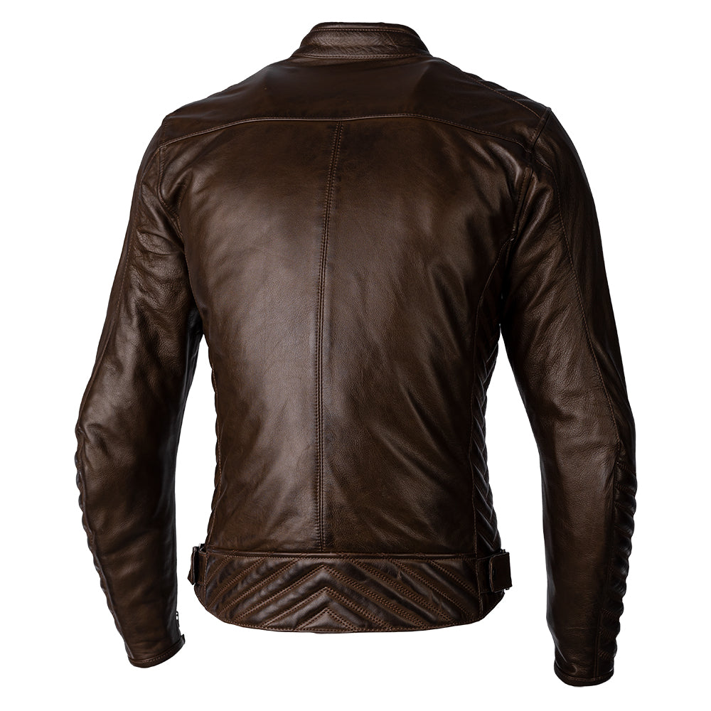 RST ROADSTER 3 LEATHER JACKET [BROWN]