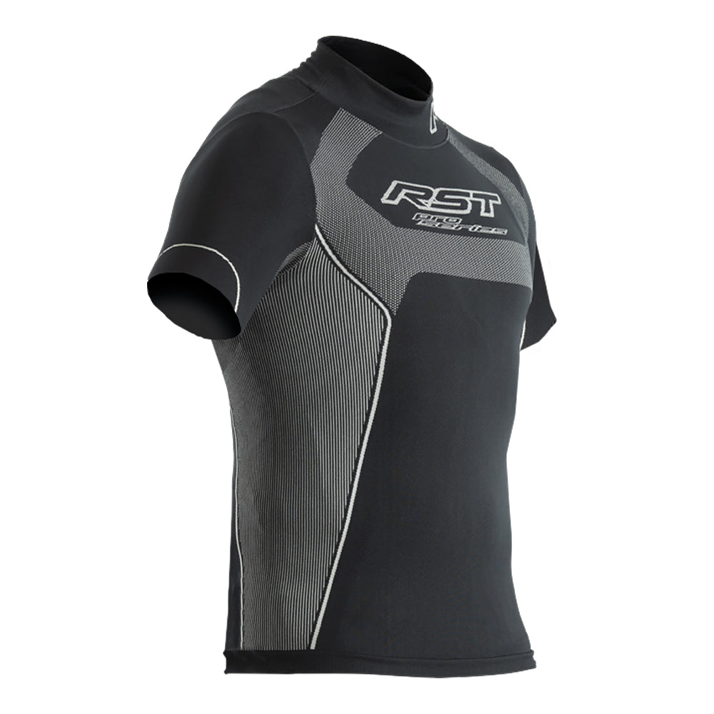 RST TECH-X COOLMAX SHORT SLEEVE SHIRT [BLACK]