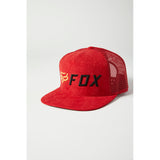 FOX APEX SNAPBACK HAT [RED/BLACK]