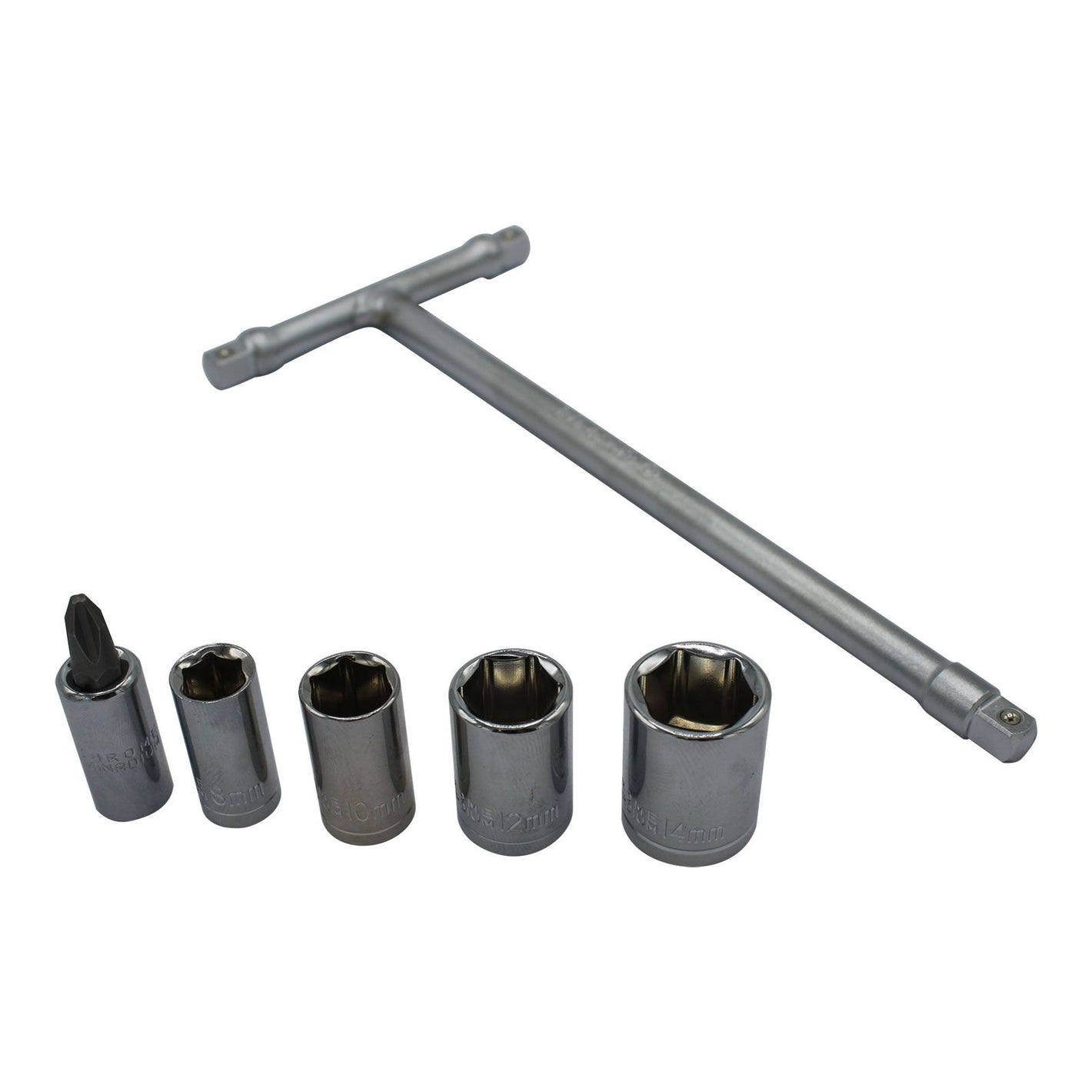 101 1/4 Drive T-Bar Set