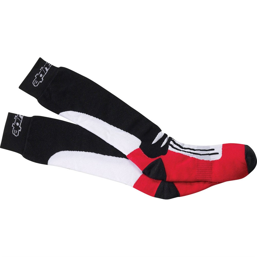Alpinestars Road Racing Socks Long Red/White/Black