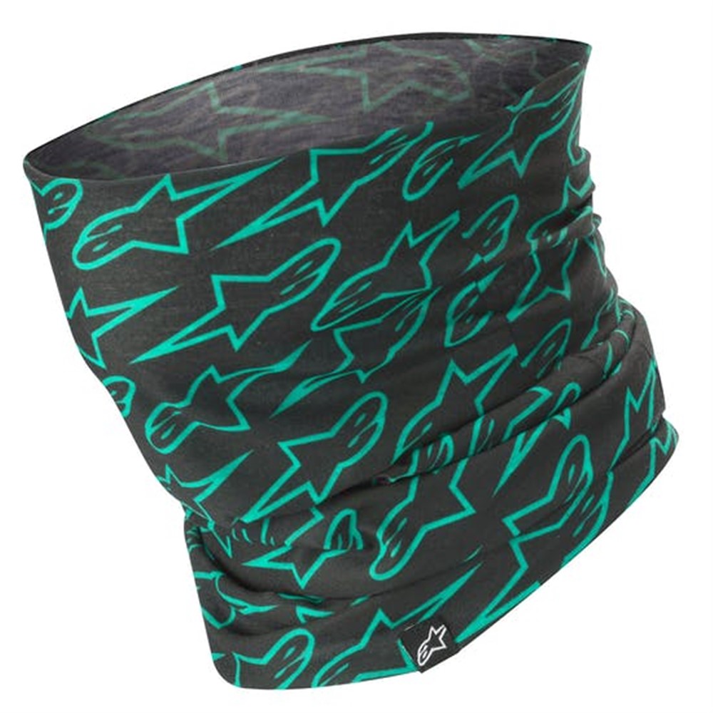 Alpinestars Astars Neck Tube Black/Teal