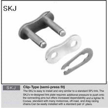 Load image into Gallery viewer, SAMPLE PICTURE - EK&#39;s SKJ connecting link (semi press fitting clip type connecting link)