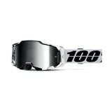 100% Armega Adult MX Goggles - Atac - Mirror Silver Lens