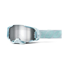 Load image into Gallery viewer, 100% Armega Adult MX Goggles - Fargo - Mirror Silver Flash Lens