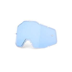 100% Gen1 Racecraft / Accuri / Strata Lens - Blue