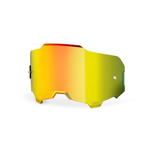 100% Armega Goggle Lens - Gold Mirror