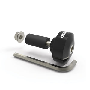 Oxford Handlebar Ends - Pair - Black