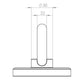 Oxford Rota Force Ground Anchor - Black