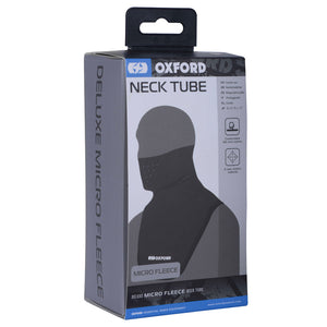 Oxford Micro Fleece Deluxe Neck Tube - Black