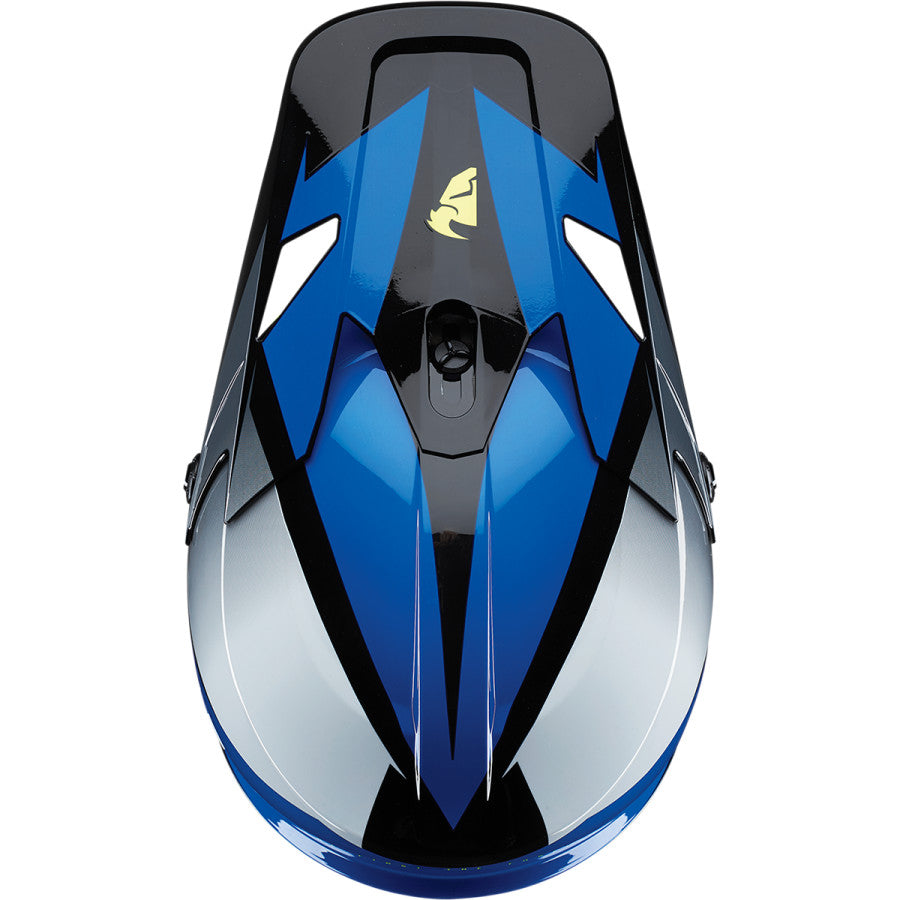 Thor Adult Sector MX Helmet - Fader Blue Black S22