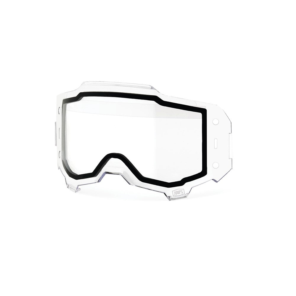 100% Armega Forecast Dual Goggle Lens - Clear