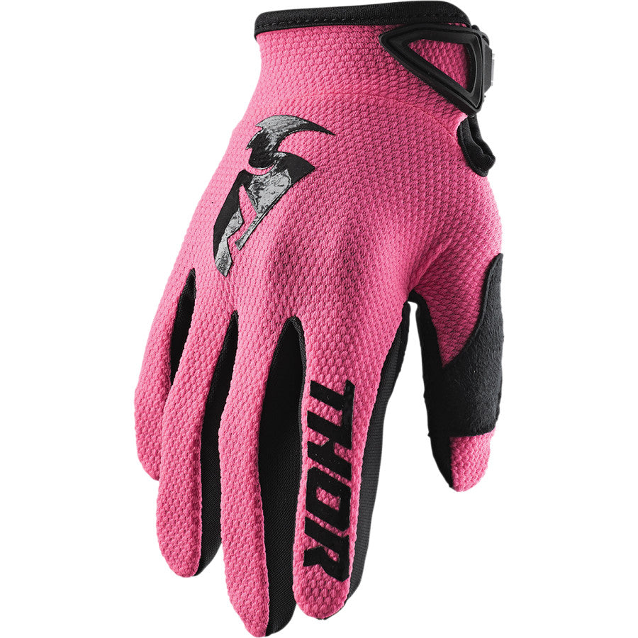 Thor Adult Womens Sector MX Gloves - Pink - S22