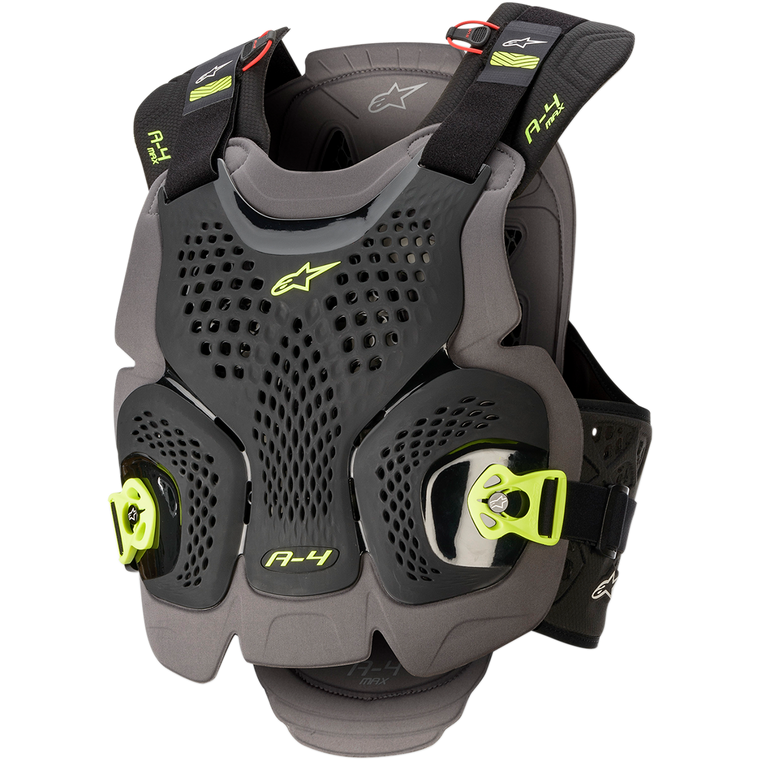 Alpinestars A-4 Max Chest Protector BLK/ANT/YEL