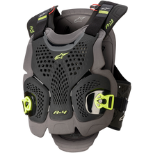 Load image into Gallery viewer, Alpinestars A-4 Max Chest Protector BLK/ANT/YEL