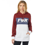FOX WOMENS TOO HIGH PULLOVER HOODY [BORDEAUX]