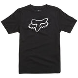 FOX YOUTH LEGACY SS TEE [BLK]