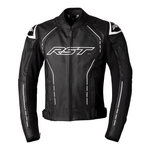 RST S1 LEATHER JACKET [BLACK/WHITE]