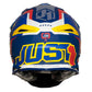 JUST1 J39 Adult X-Large MX Helmet - Reactor Yellow / Blue