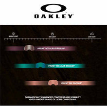 Load image into Gallery viewer, Oakley Prizm lenses give you dramatically enhanced contrast and visibility over a wider range of light conditions