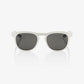 100% Slent Polished Haze Sunglasses - Smoke Lens