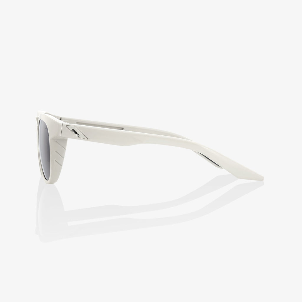 100% Slent Polished Haze Sunglasses - Smoke Lens