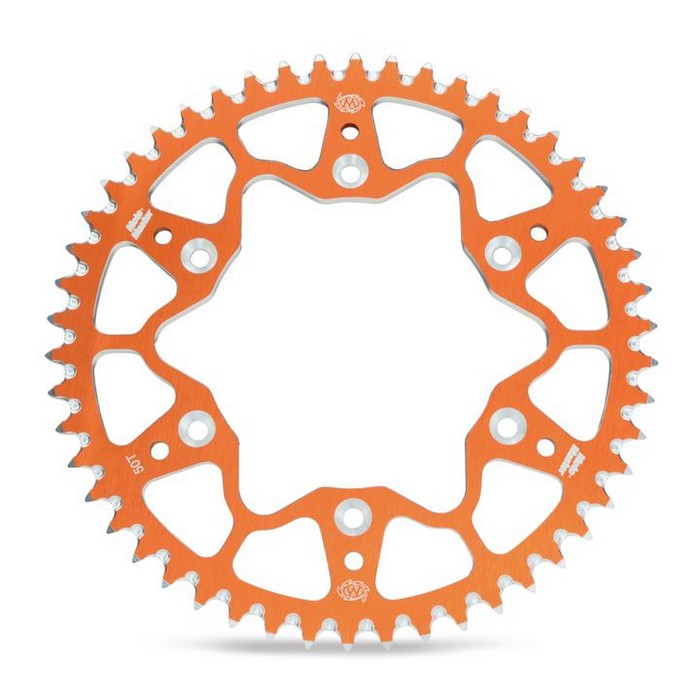 SPROCKET REAR MOTO MASTER ALLOY KTM 125SX 250SX 150SX 200SX 360SX 380SX 400SX 250SXF 350SXF ORANGE